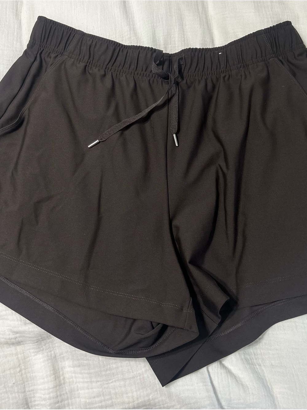 Old Navy Black Drawstring Athletic Shorts